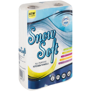 Snow Soft All-Purpose Kitchen Towels 2s