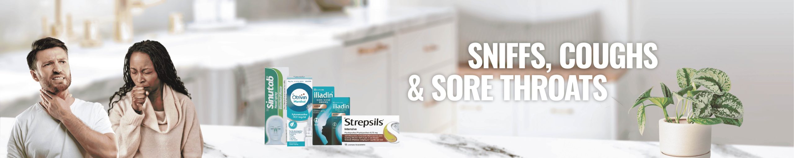 SNIFFS, COUGHS & SORE THROATS